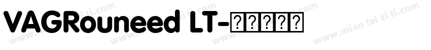 VAGRouneed LT字体转换
